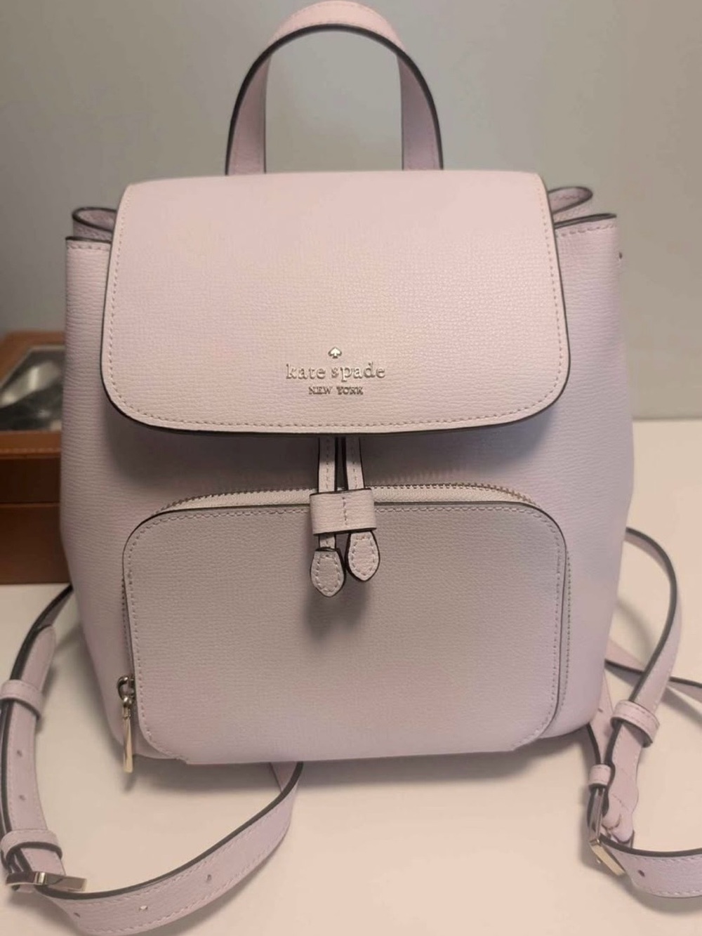 kate spade Lilac Leather Mini Backpack